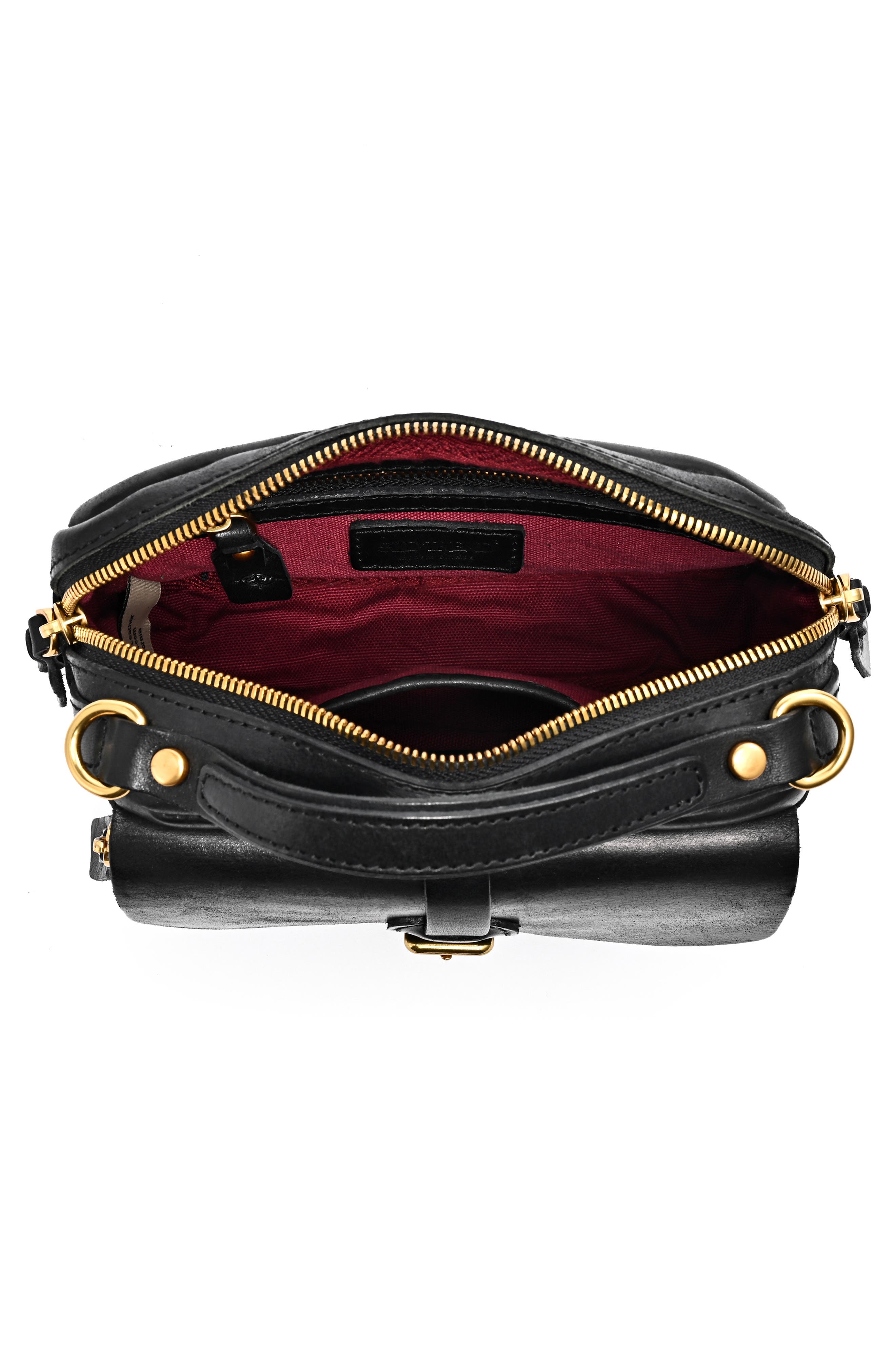 OLD TREND Ficus Leather Crossbody Bag, Alternate, color, 