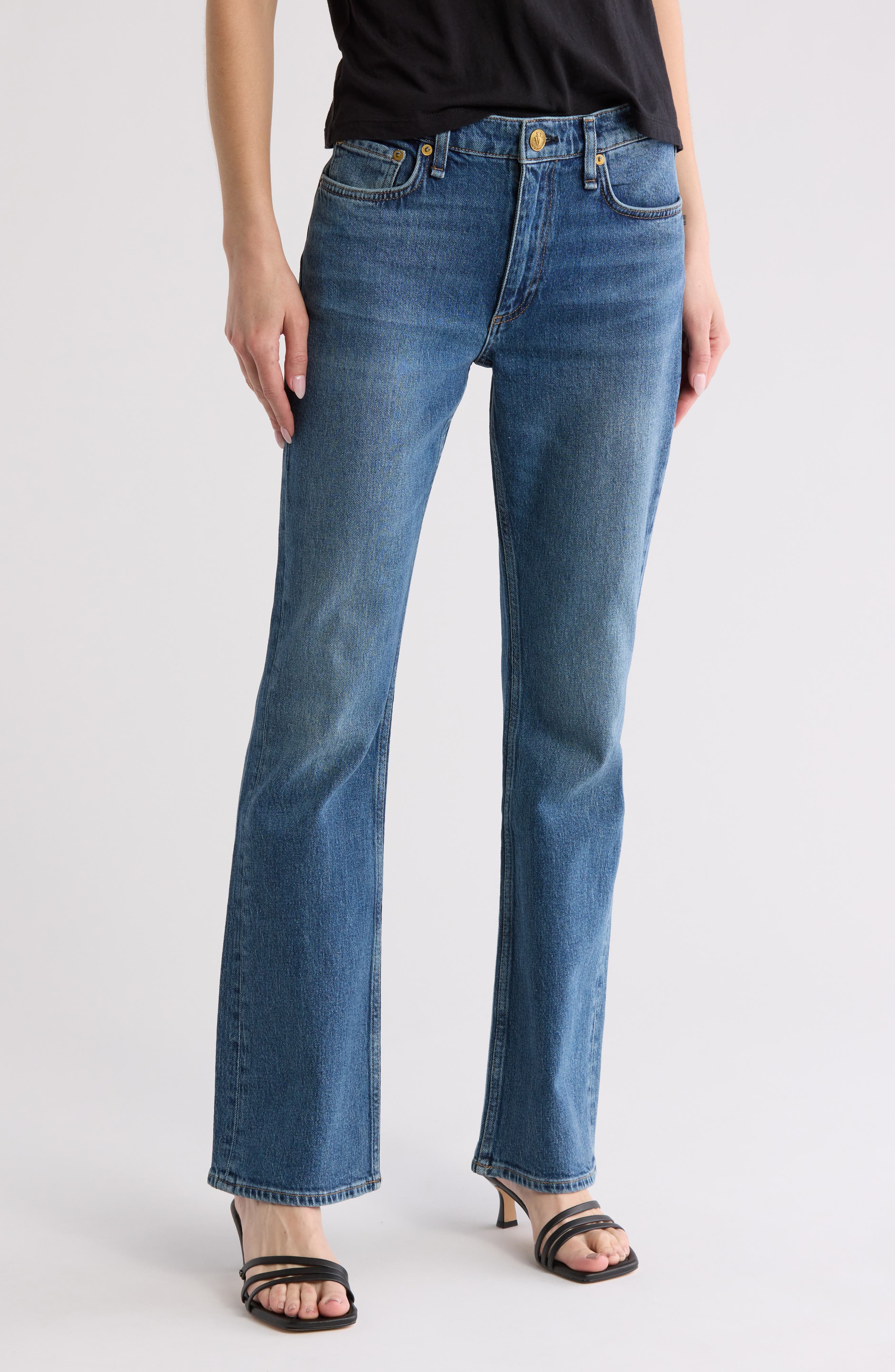 rag & bone Peyton Mid Rise Bootcut Jeans (Women) | Nordstromrack