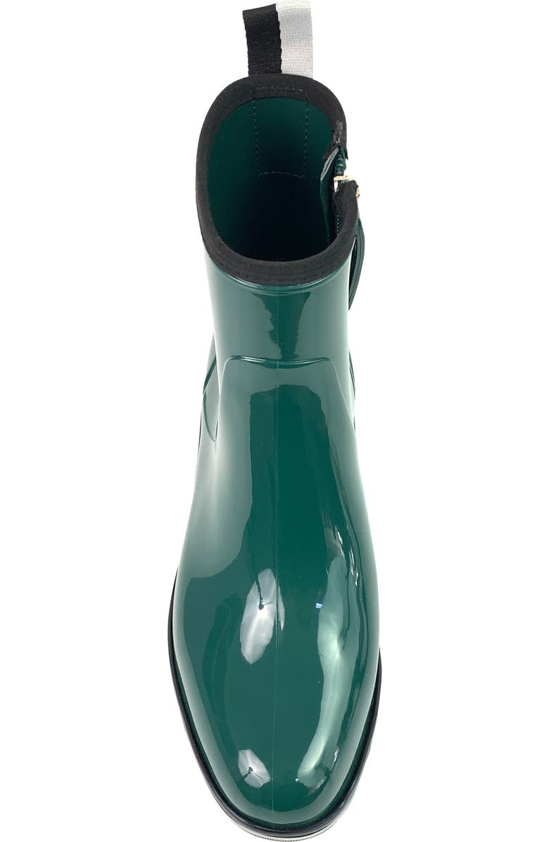 Kate Spade New York puddle rain bootie, Alternate, color, Argula/ Black/ Parchment