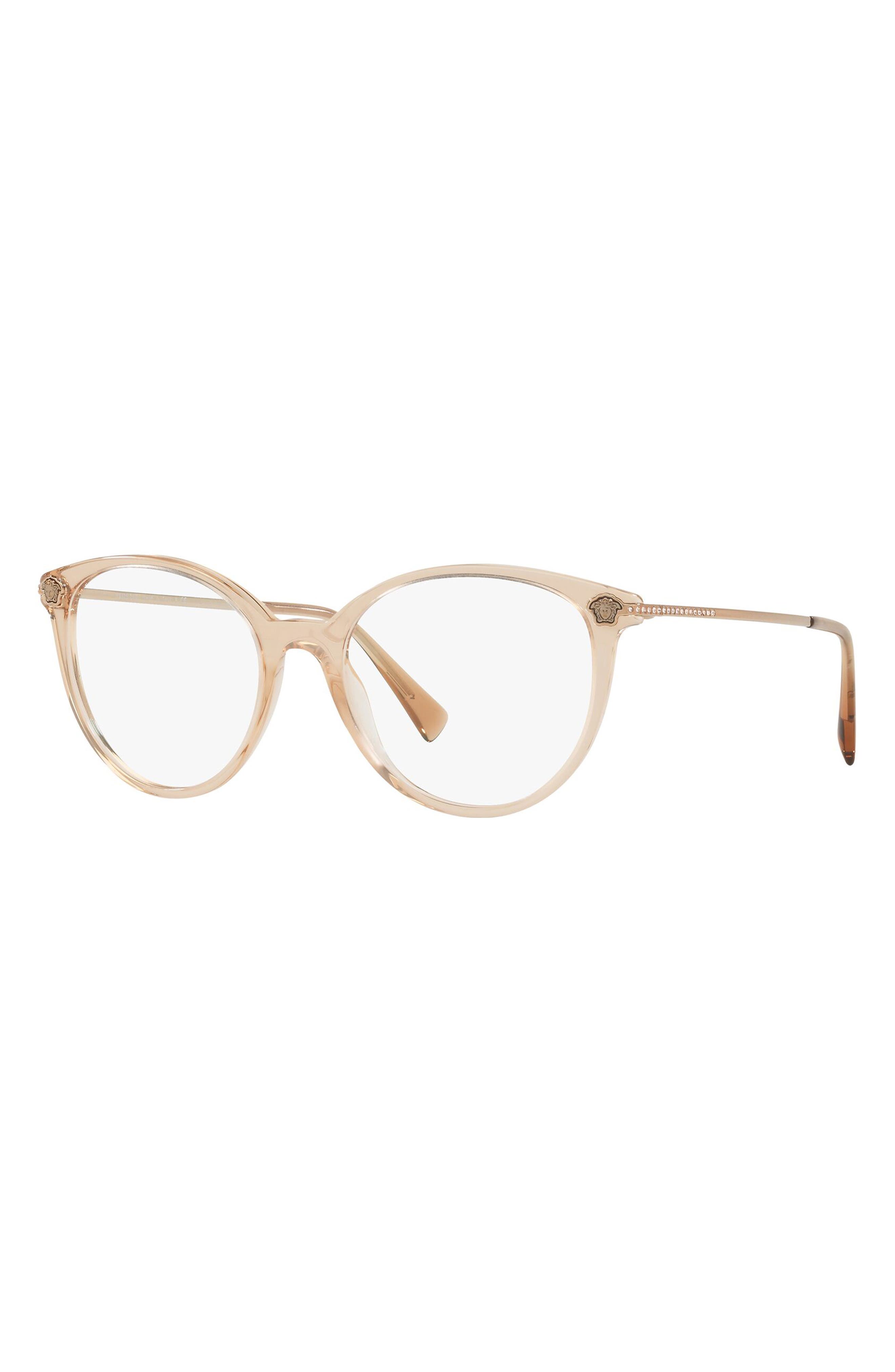 Versace 52mm Cat Eye Optical Glasses (Women) | Nordstrom