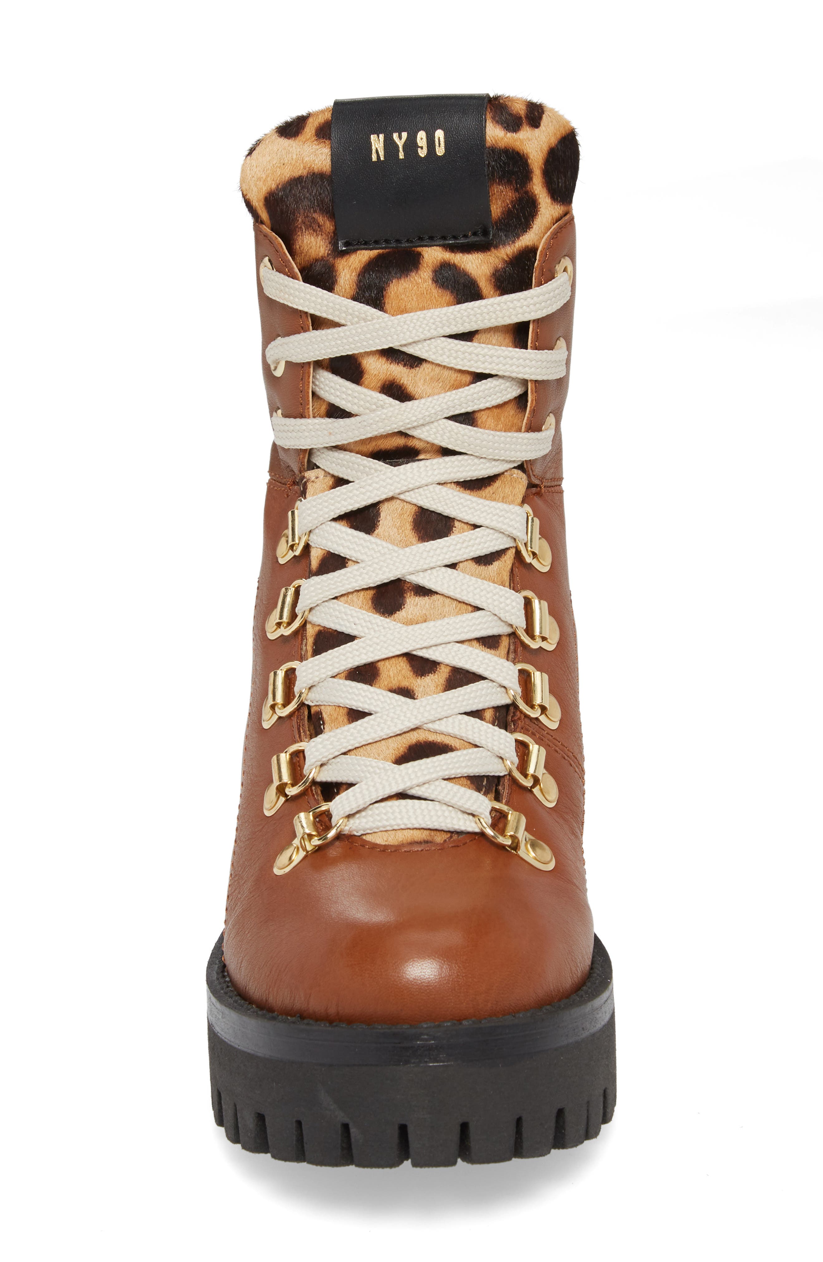 Steve Madden Boom Hiker Boot with Genuine Calf Hair, Alternate, color, 