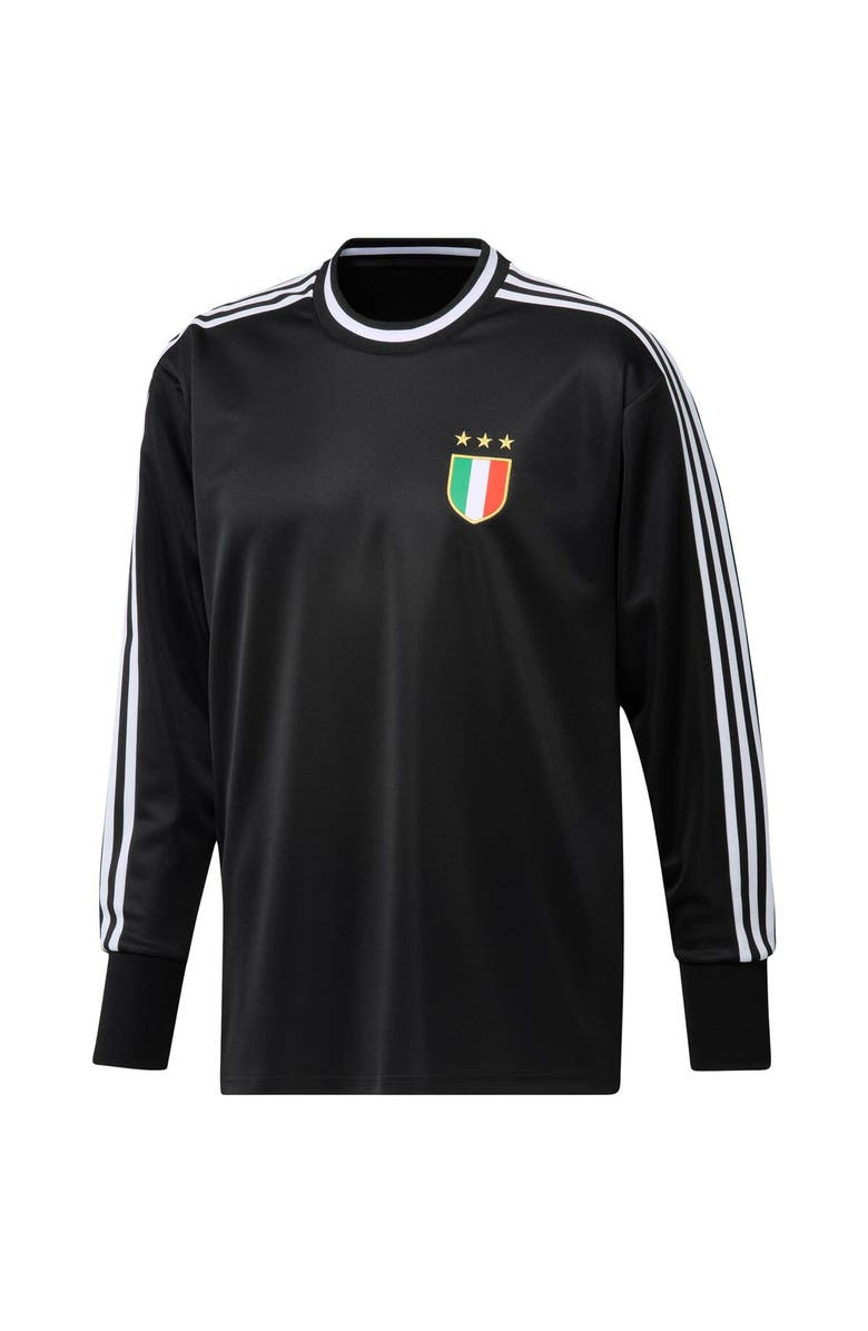 adidas Men's adidas Black Juventus Authentic Football Icon Goalkeeper Jersey, Alternate, color, 