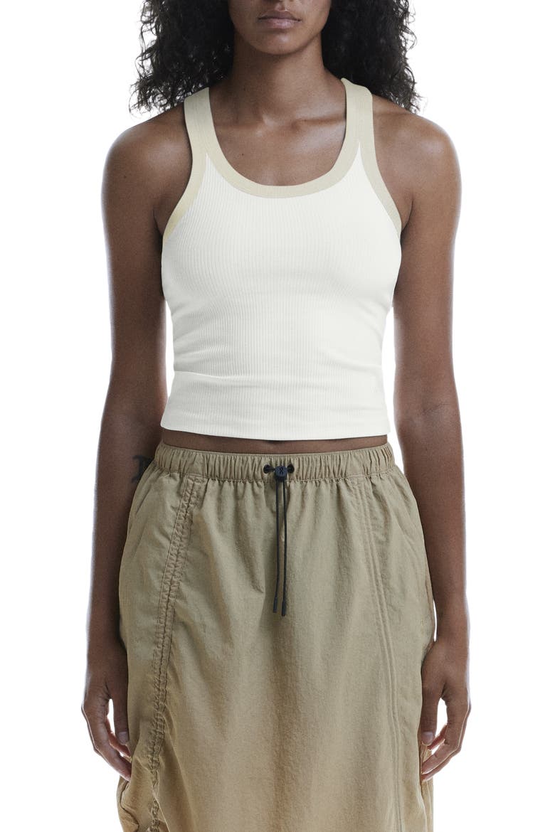 x Zendaya All Day Rib Tank, Main, color, IVORY