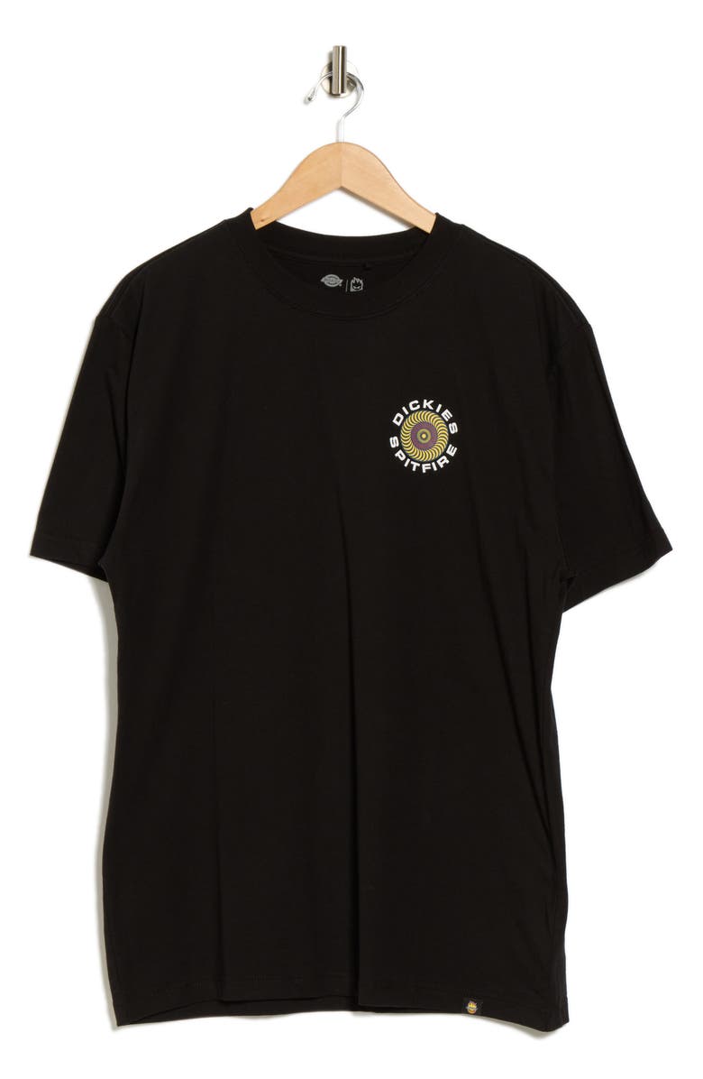 Dickies x Spitfire Cotton Graphic T-Shirt, Alternate, color, Black