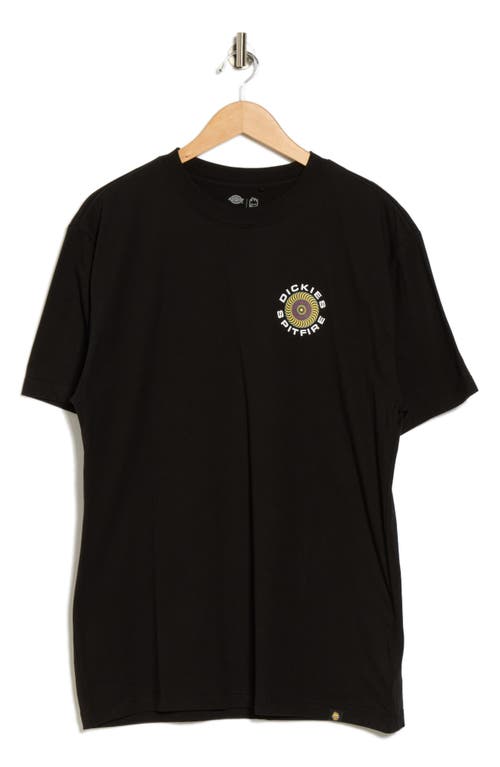 Dickies X Spitfire Cotton Graphic T-shirt In Black