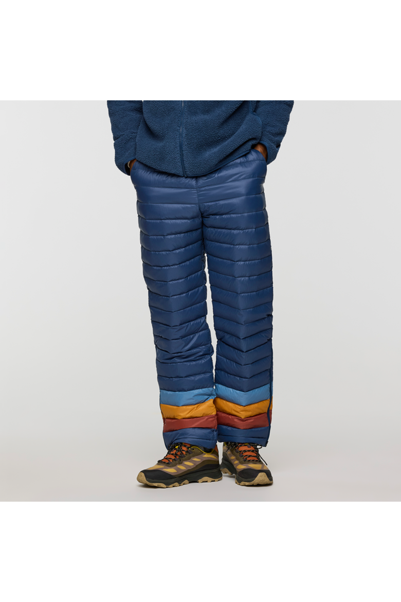 Fuego Down Pant - Men's, Main, color, Deep Sea Stripes