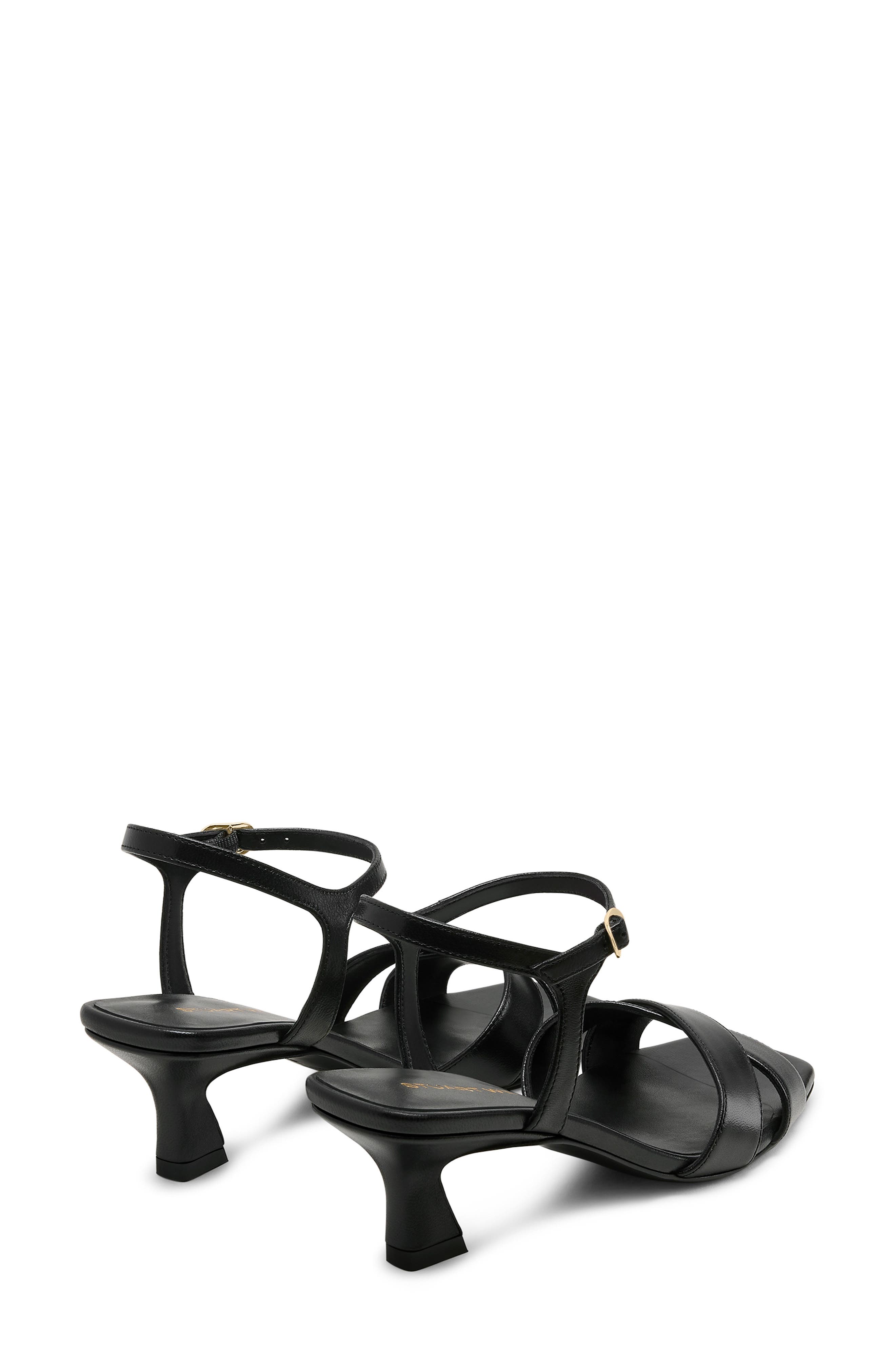 Stuart Weitzman Vinnie Sandal 50, Alternate, color, Black