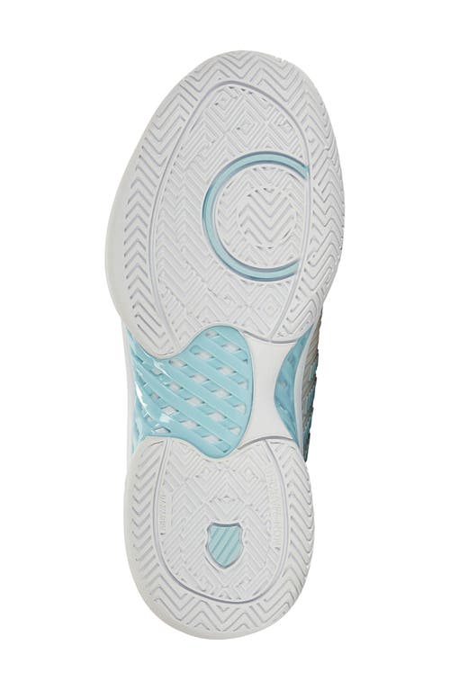 K-swiss Hypercourt Express 2 Tennis Shoe In Gray/wht/bluglw