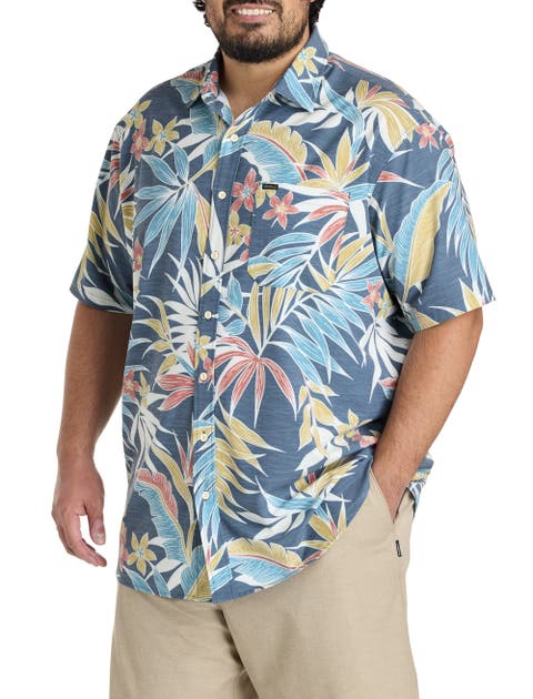 Big & Tall TRVLR Series Traverse Floral Performance Sport Shirt