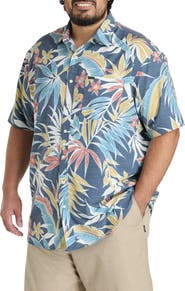 O'Neill Big & Tall TRVLR Series Traverse Floral Performance Sport Shirt