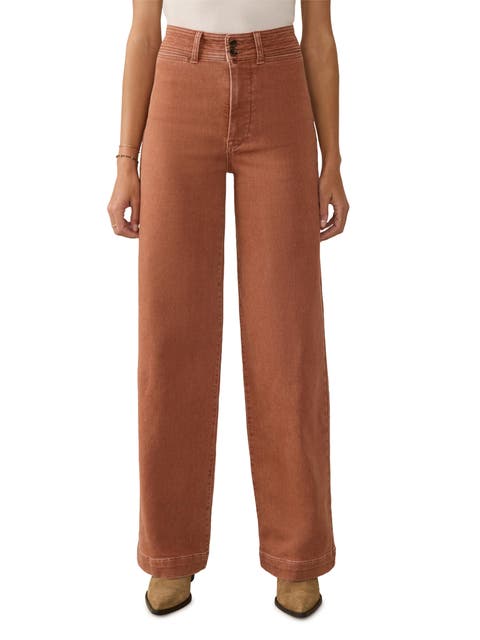 Beige Wide Leg Jeans | Nordstrom