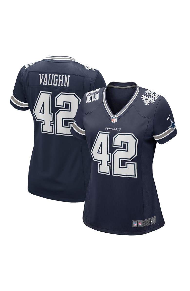 Nike Women's Nike Deuce Vaughn Navy Dallas Cowboys Game Jersey, Main, color, Navy