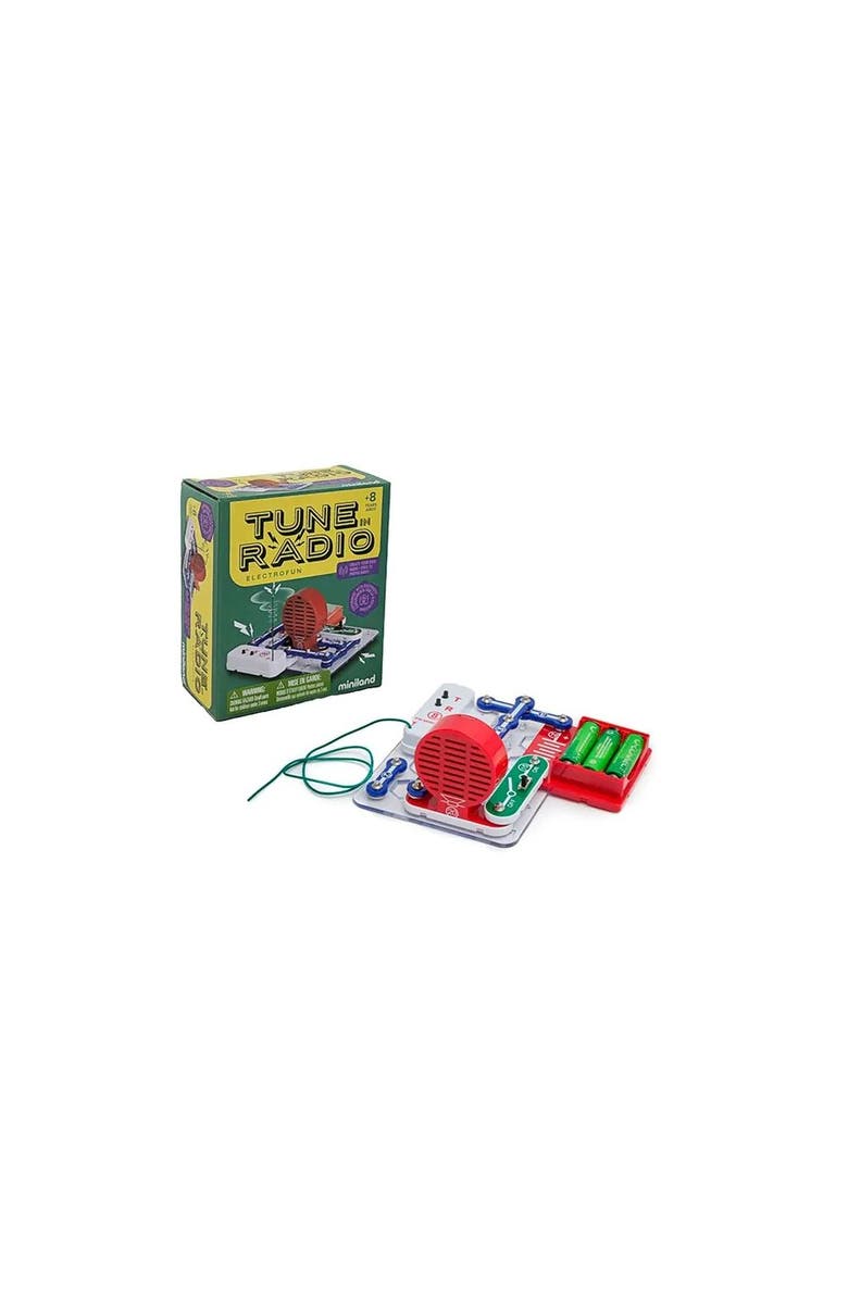 Miniland Electrofun Tune In Radio, Main, color, Red Multi