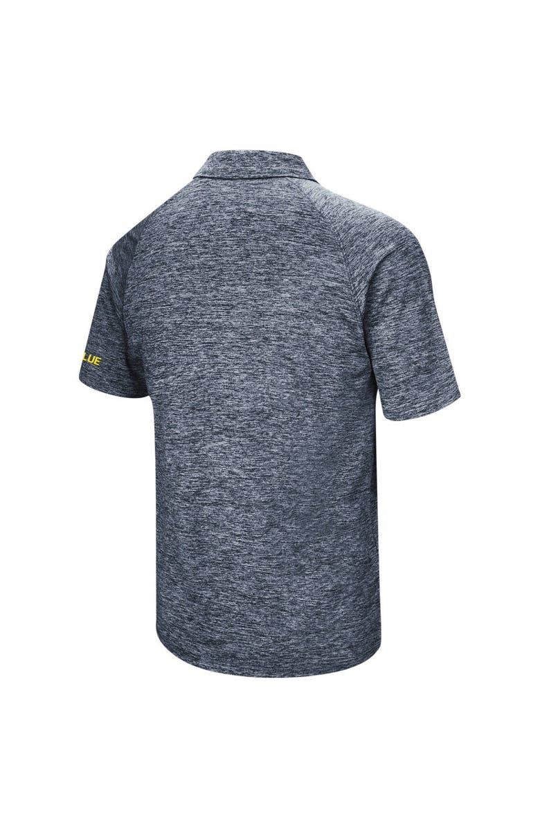 COLOSSEUM Men's Colosseum Navy Michigan Wolverines Big & Tall Down Swing Polo, Alternate, color, Navy