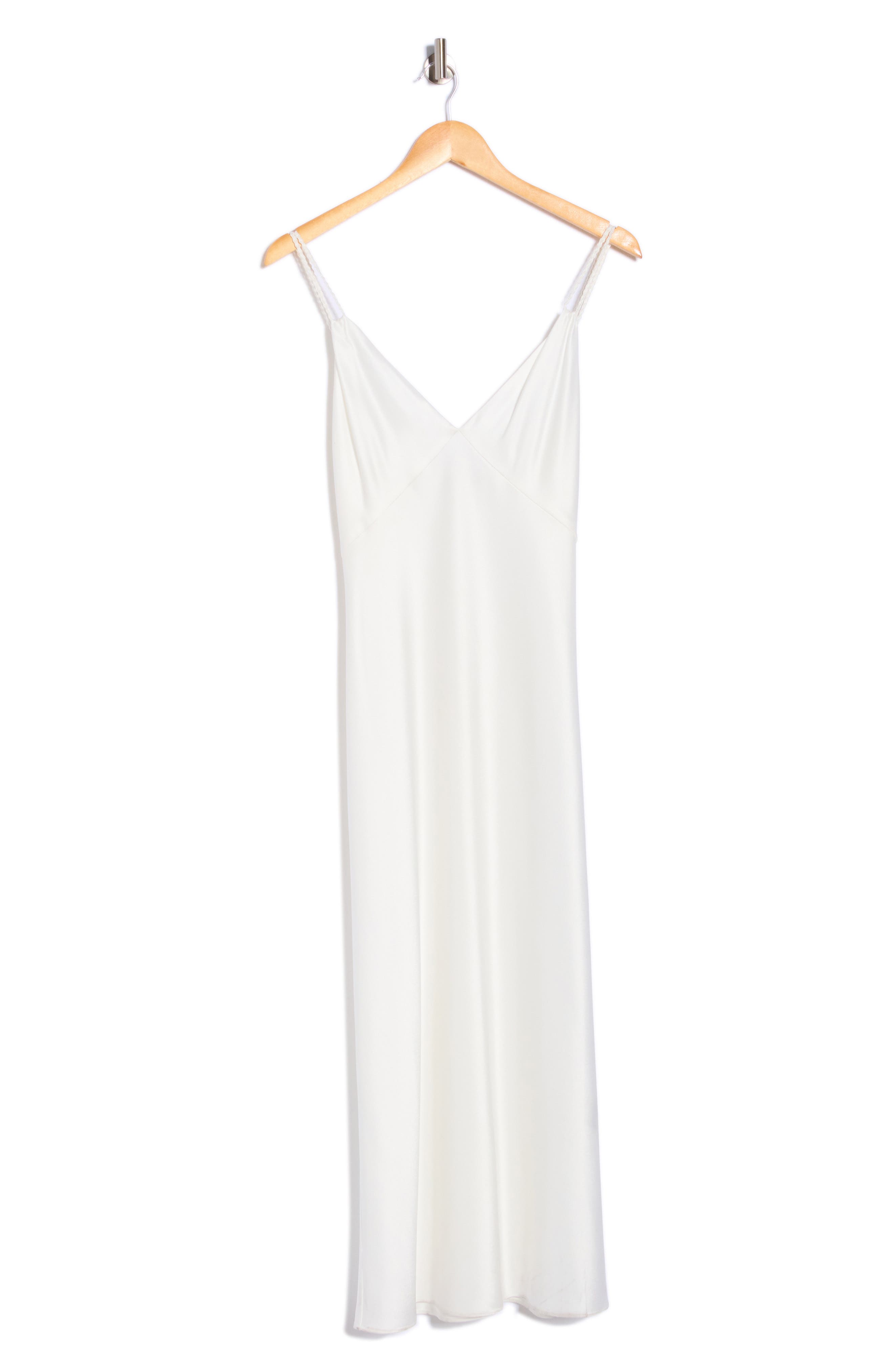 Alice + Olivia Kiro Satin Slipdress