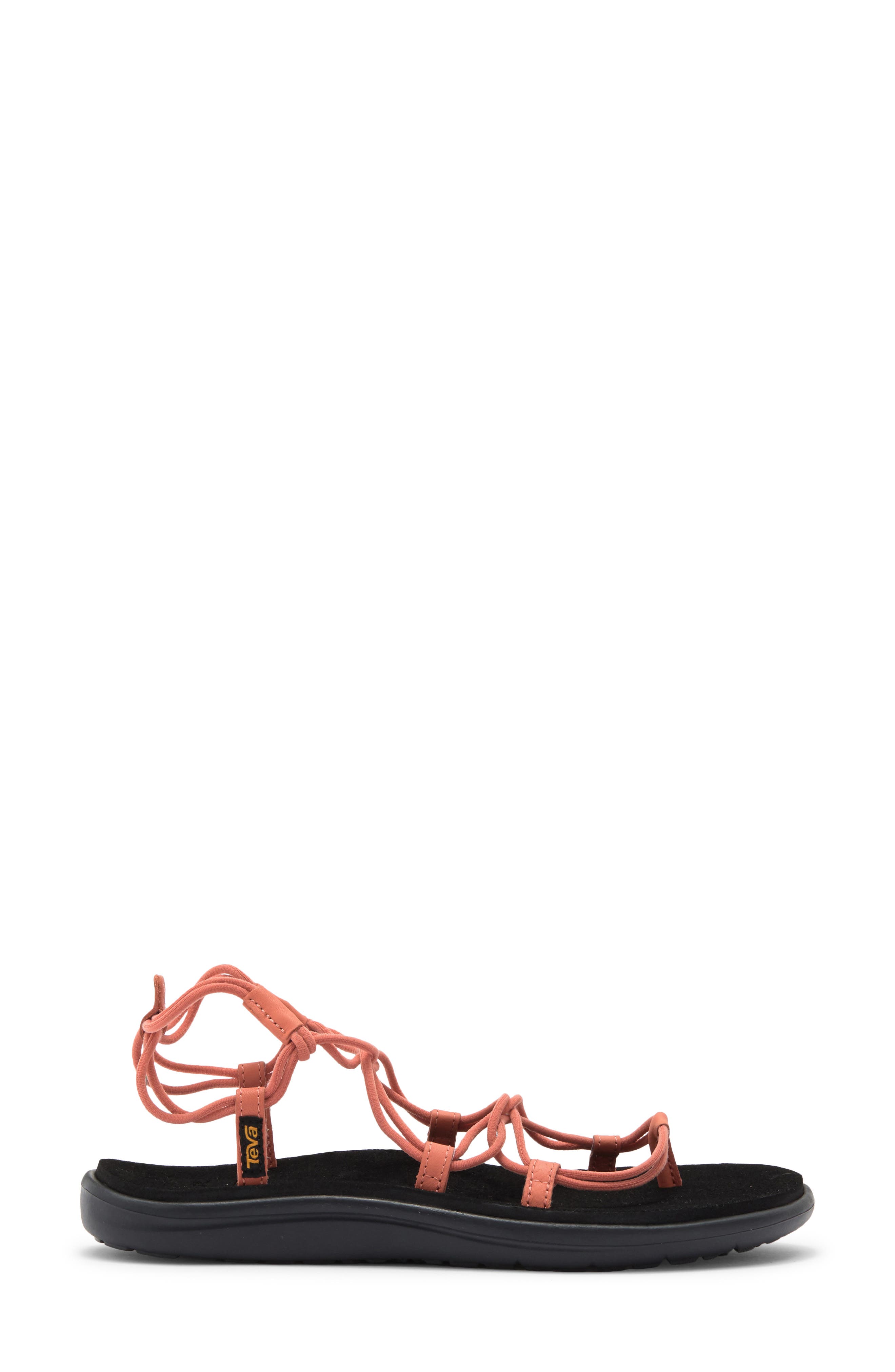Voya Infinity Sandal, Alternate, color, TAWNY ORANGE