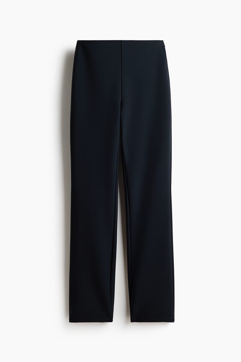 Fitted Jersey Pants, Alternate, color, Navy blue