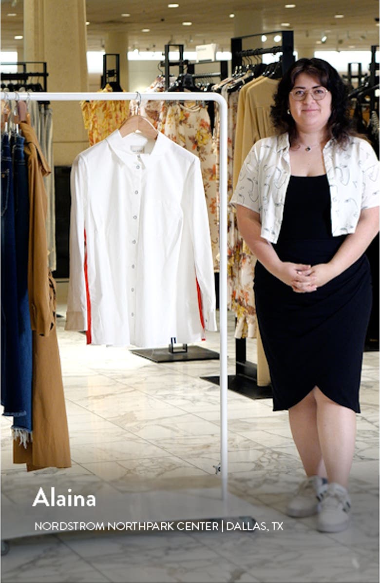 Embroidered Button-Up Shirt, sales video thumbnail