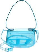 DIESEL® 1DR Logo Clear Shoulder Bag