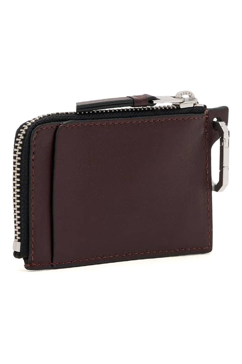 Remy Leather Wallet, Alternate, color, BURGUNDY RED