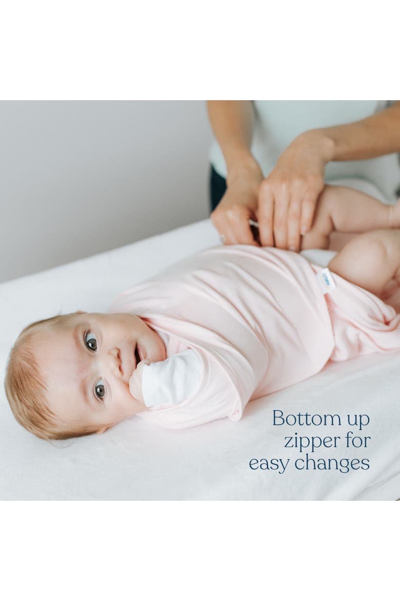 100% Cotton 1.5 TOG Sleepsack Swaddle, 3-Way Adjustable Wearable Blanket, Alternate, color, Clouds