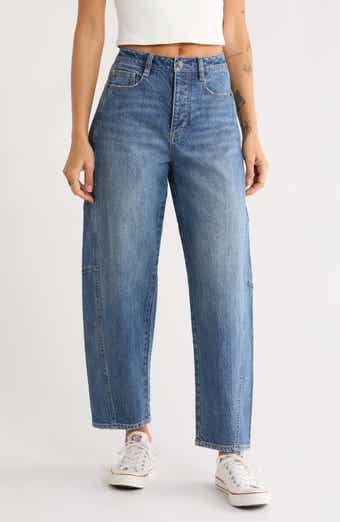 Habitual Brant High Waist Crop Barrel Jeans