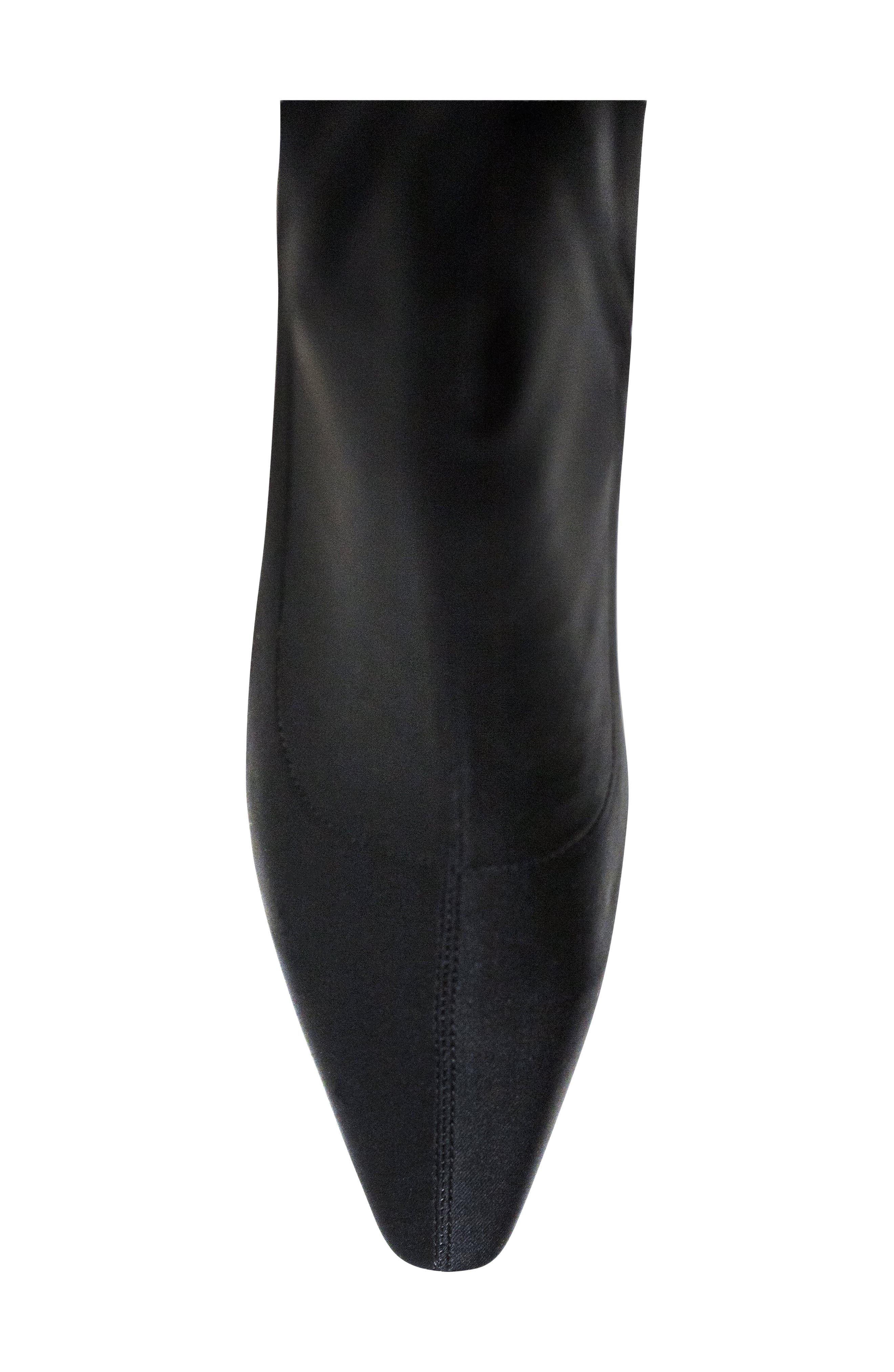Fritz Over the Knee Boot, Alternate, color, BLACK