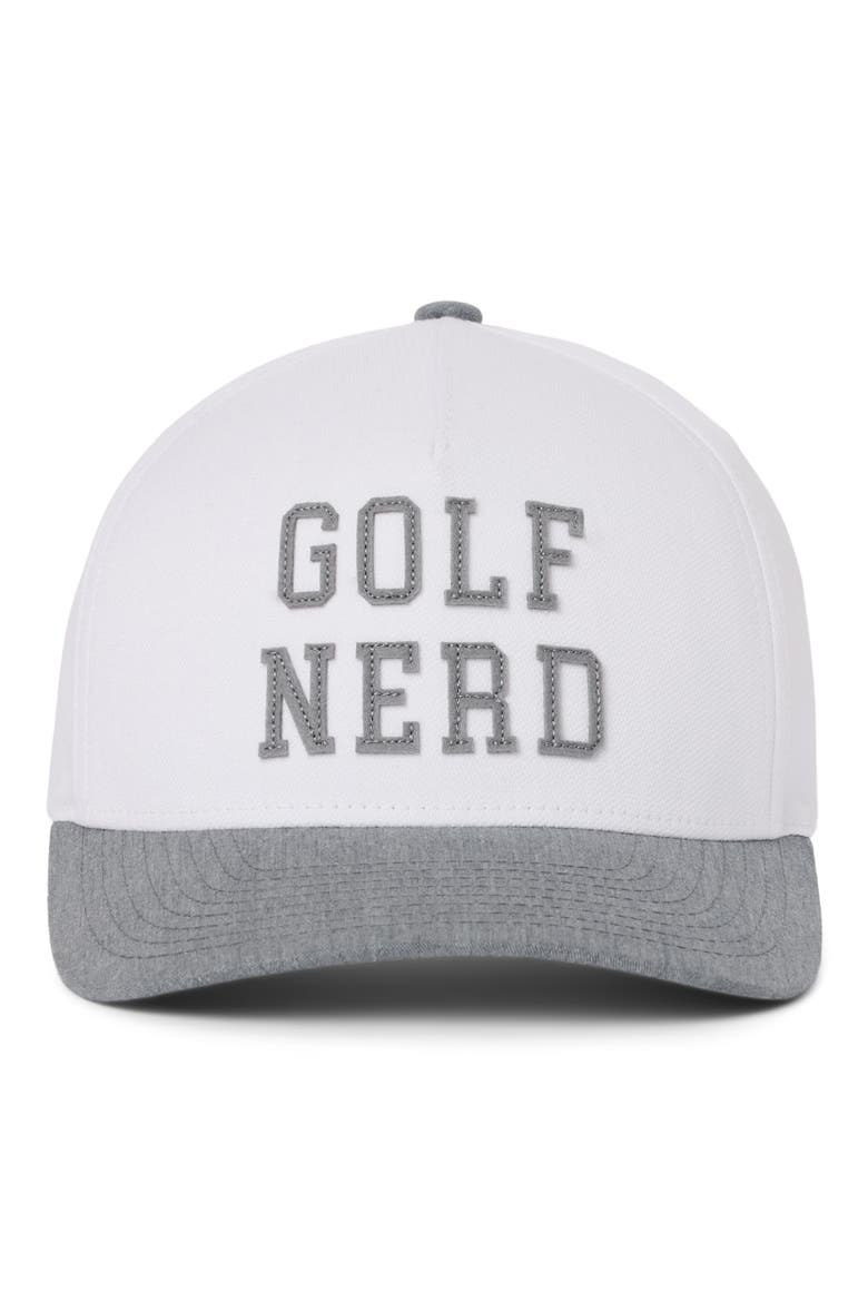 On Course Golf Hat, Alternate, color, WHITE