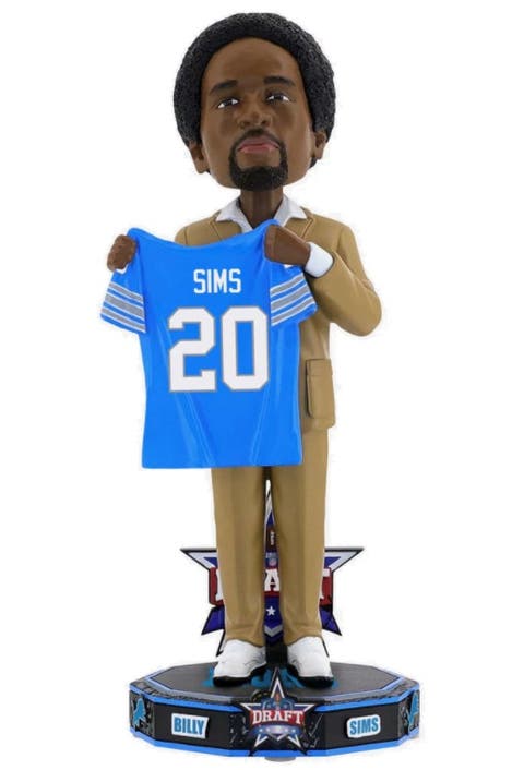 Billy Simms (Detroit Lions) 1980 NFL Draft Pick Bobblehead