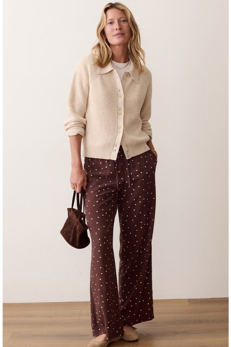 Parker Collared Cardigan, Alternate, color, OATMEAL