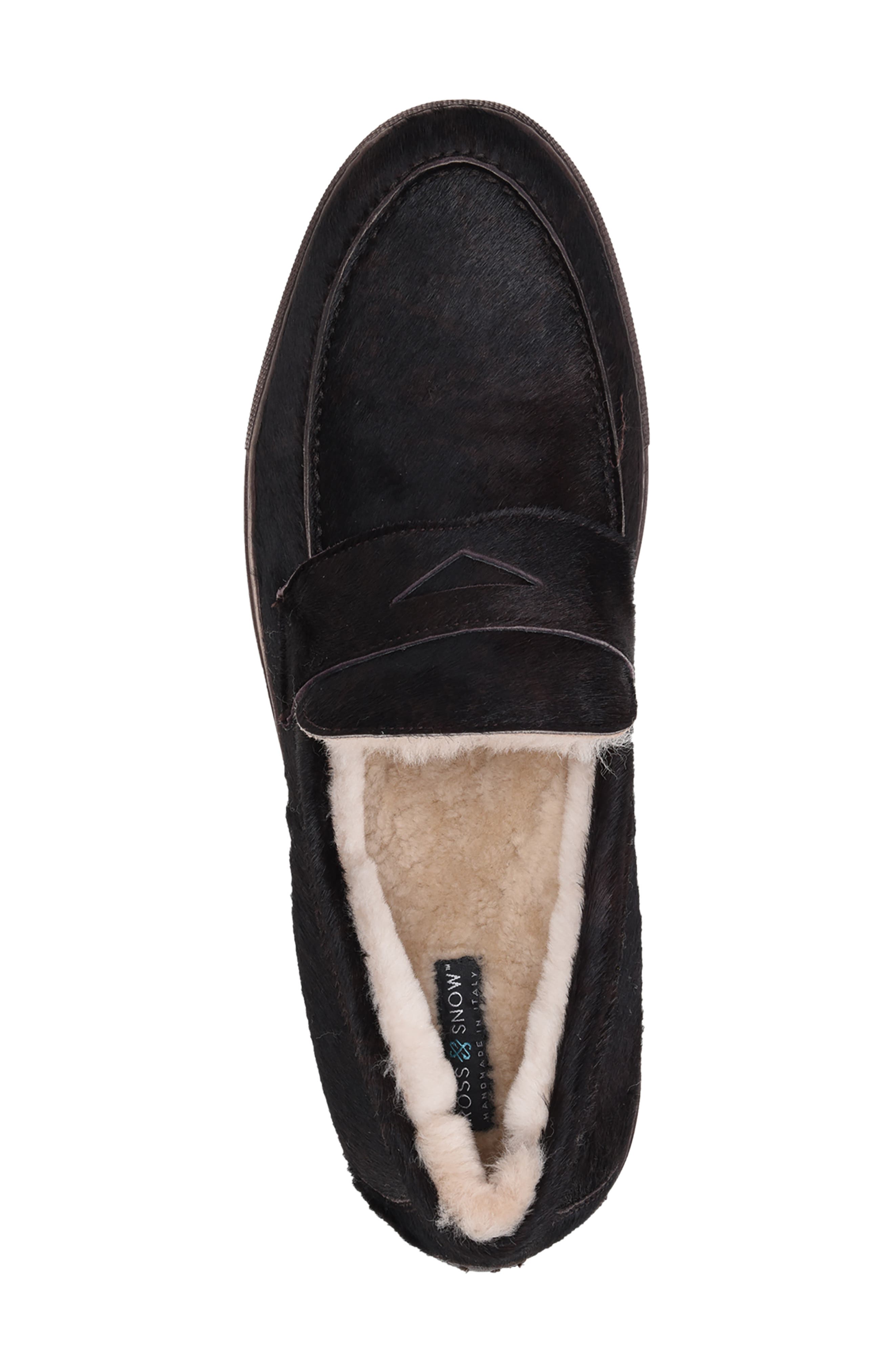 Ross & Snow Matteo Genuine Shearling Loafer Sneaker (Men  display picture 2