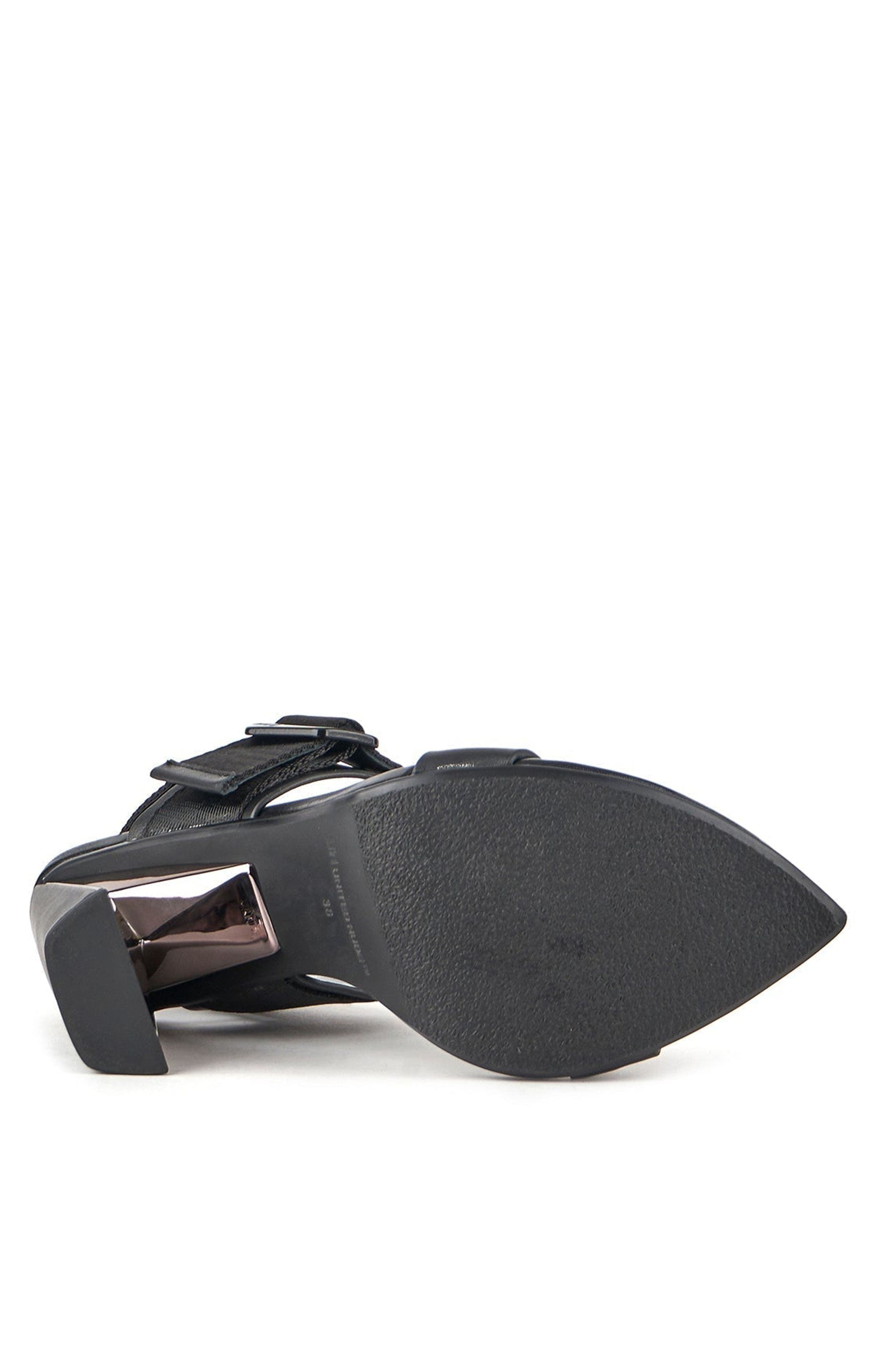 Poly Soga Hi Sandals, Alternate, color, Black