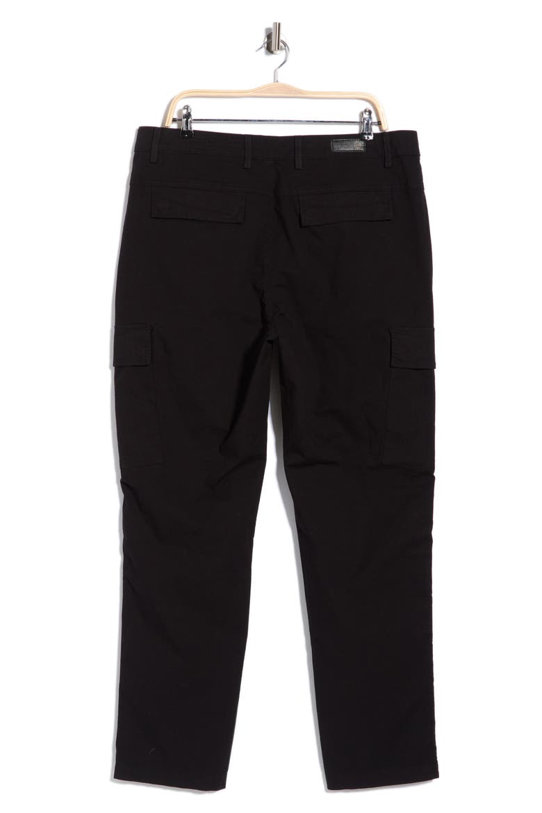 Wells Cargo Jeans, Alternate, color, PURE BLACK