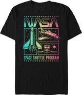 NASA Men's NASA Rainbow Panels  Graphic T-Shirt
