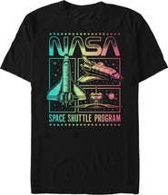 NASA Men's NASA Rainbow Panels Graphic Tee