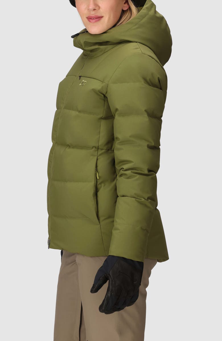 Outdoor Research Snowcrew Down Jacket, Alternate, color, Willow