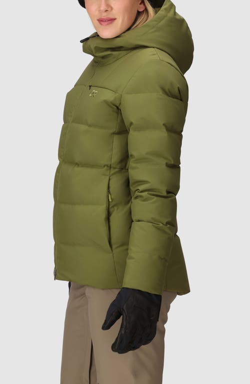 Outdoor Research Snowcrew Down Jacket In Green