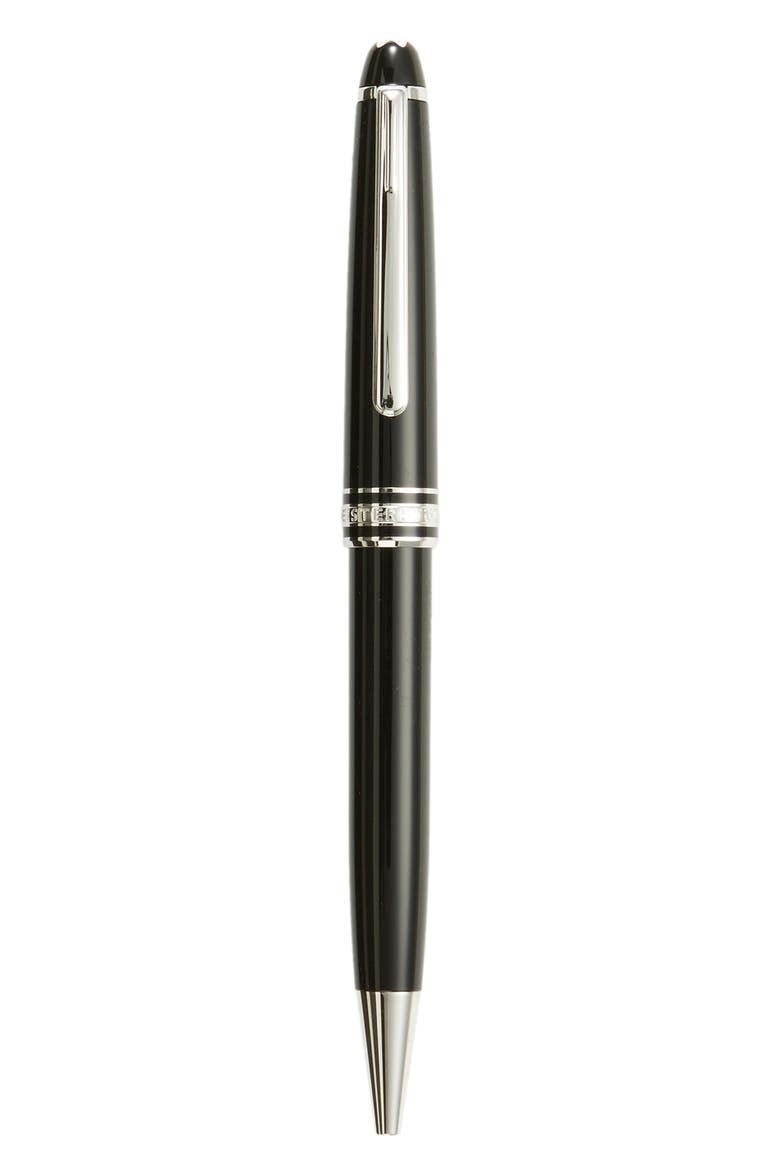 Meisterstück Platinum Coated Classique Ballpoint Pen, Main, color, BLACK