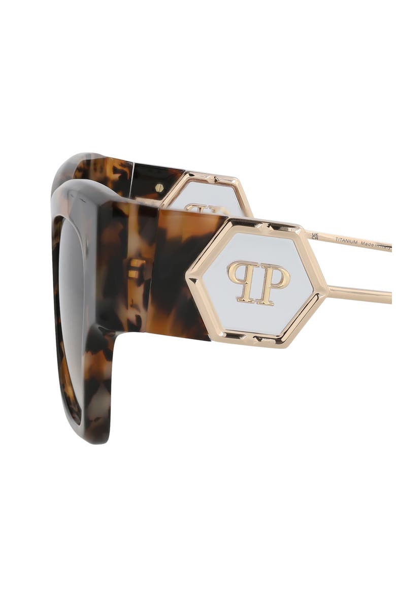 53mm Square Sunglasses, Alternate, color, HAVANA HAVANA BROWN