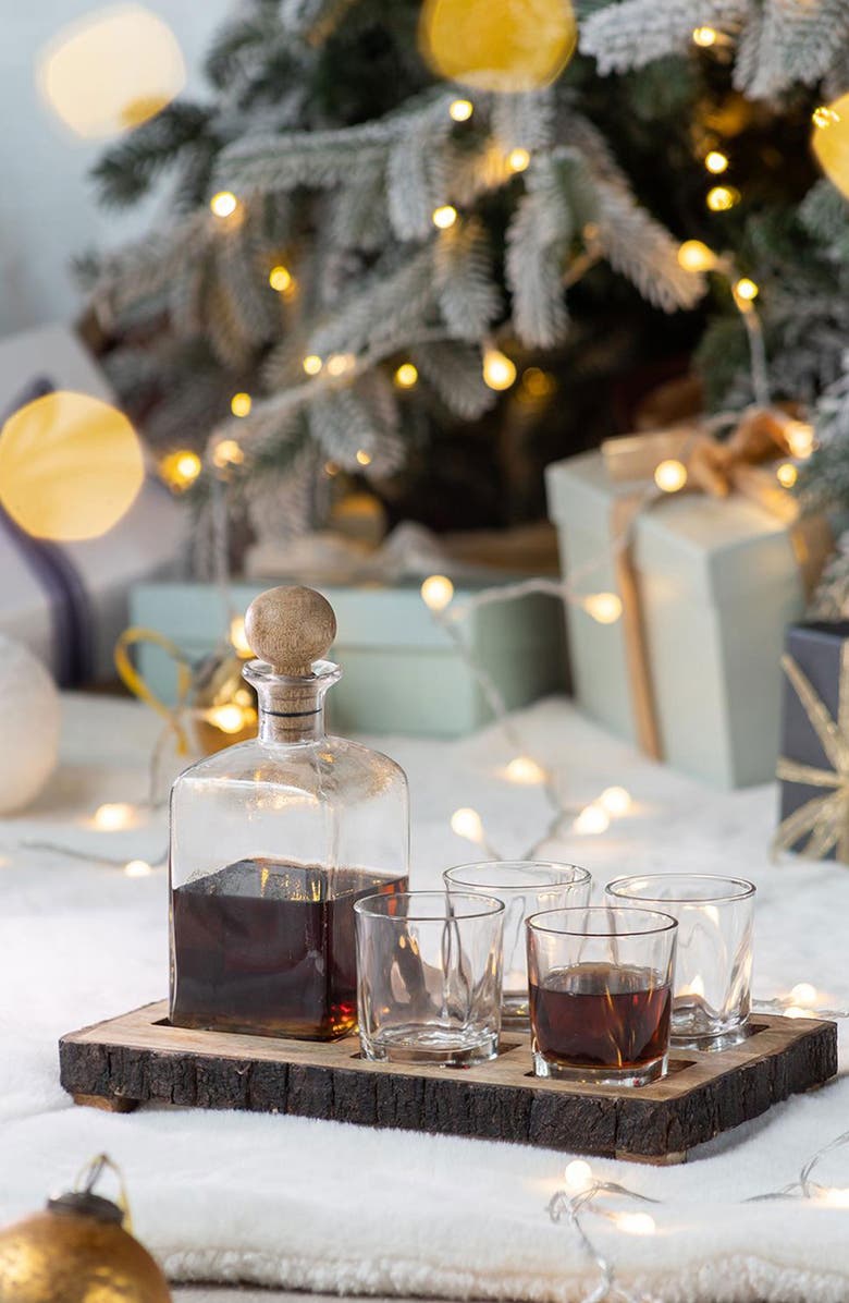 A & B Home Alaine 6-Piece Bar Set, Alternate, color, Brown