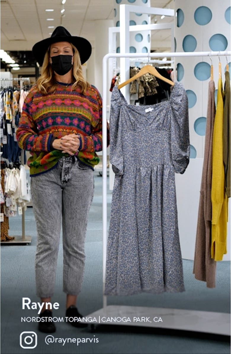 Puff Sleeve Dress, sales video thumbnail