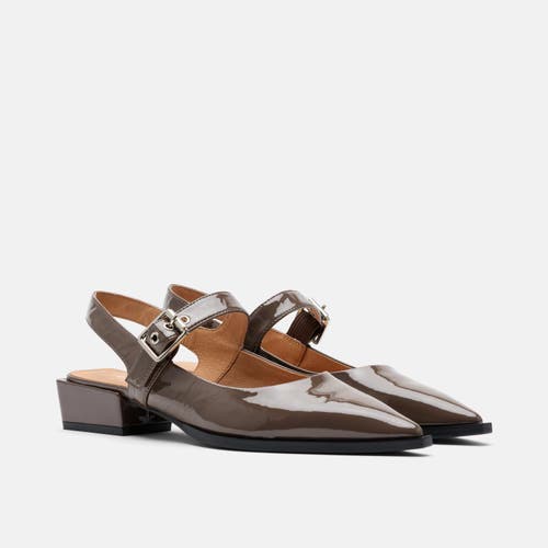 Marc Nolan Chelsea Leather Slingback Block Heels In Multi