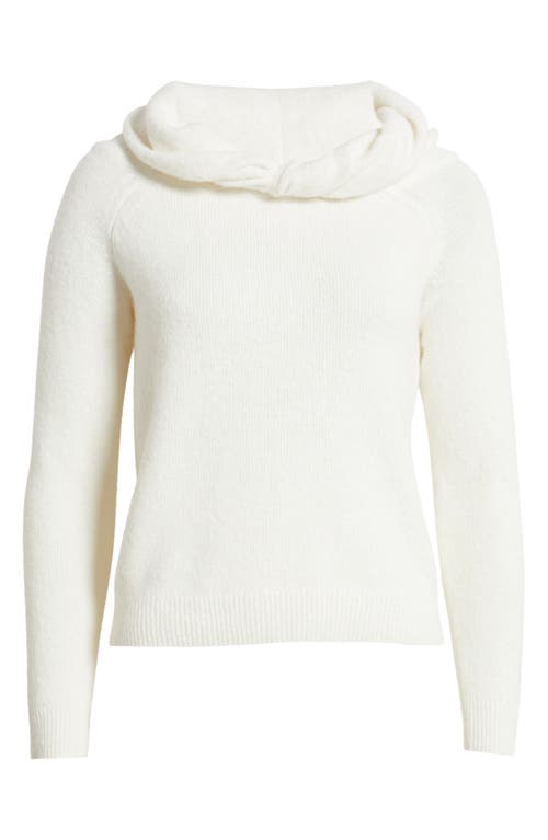 Open Edit Twisted Collar Sweater In Multi