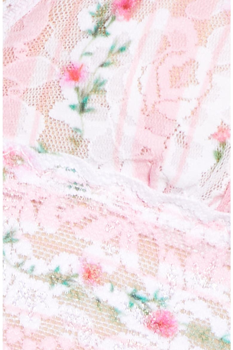 Prairie Stripe Lace Bralette, Alternate, color, PINK MULTI