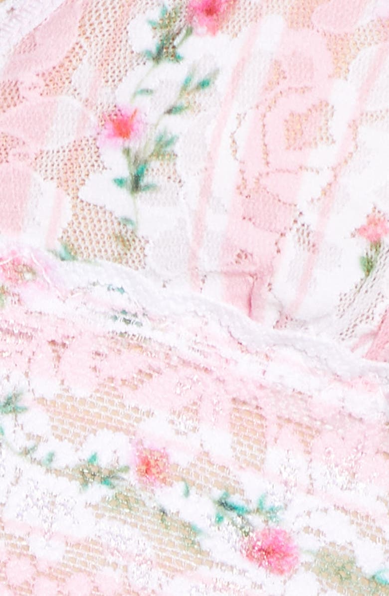 Hanky Panky Prairie Stripe Lace Bralette, Alternate, color, 