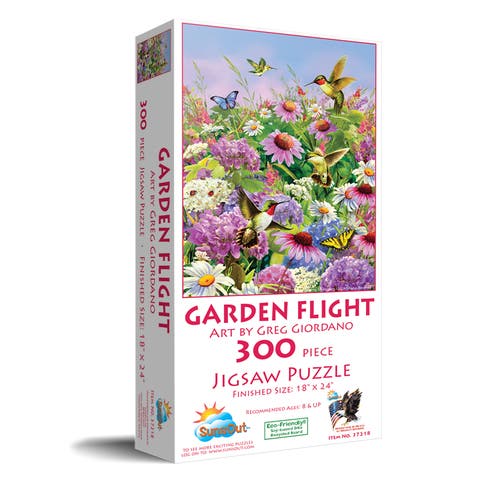 Garden Flight 300 piece Jigsaw Puzzle for Adults