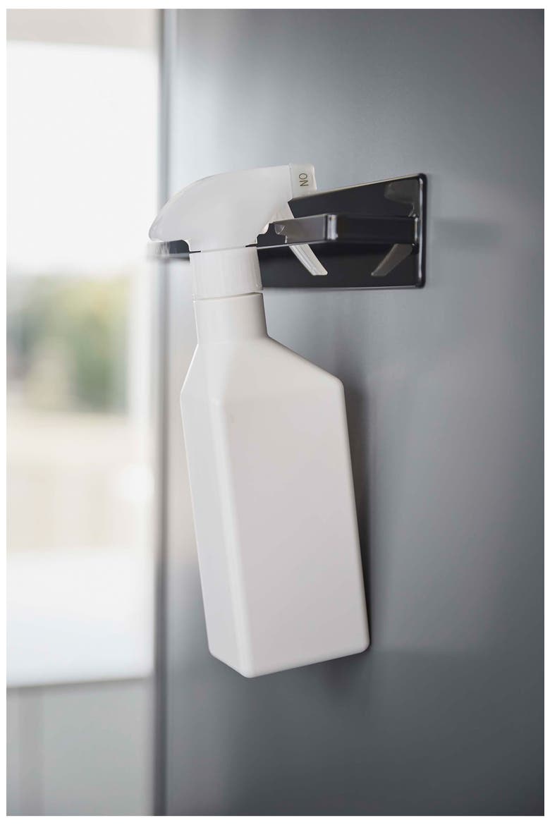 Magnetic Kitchen Towel Hanger, Alternate, color, BLACK