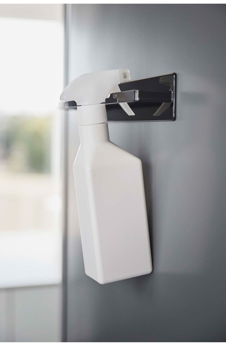 Yamazaki Magnetic Kitchen Towel Hanger, Alternate, color, Black