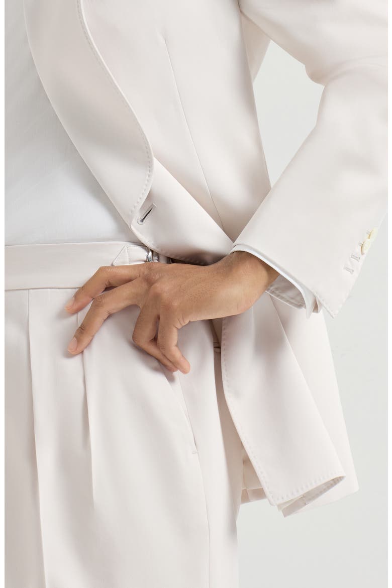 Délavé silk twill tuxedo, Alternate, color, Panama