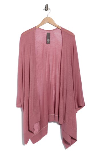 Vince Camuto Lightweight Open Knit Topper In Multi